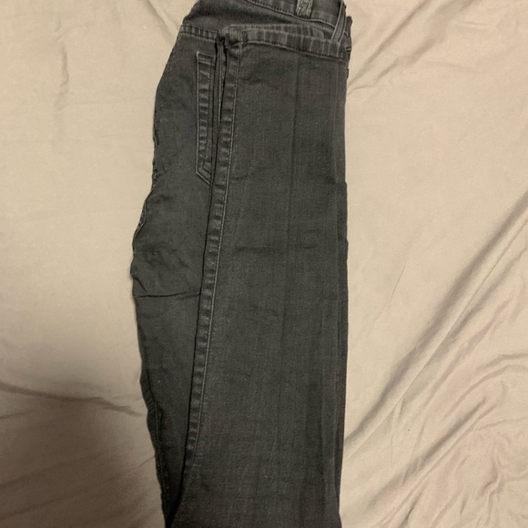 7 For All Mankind Black Skinny Stretch Jeans - Picture 6 of 6